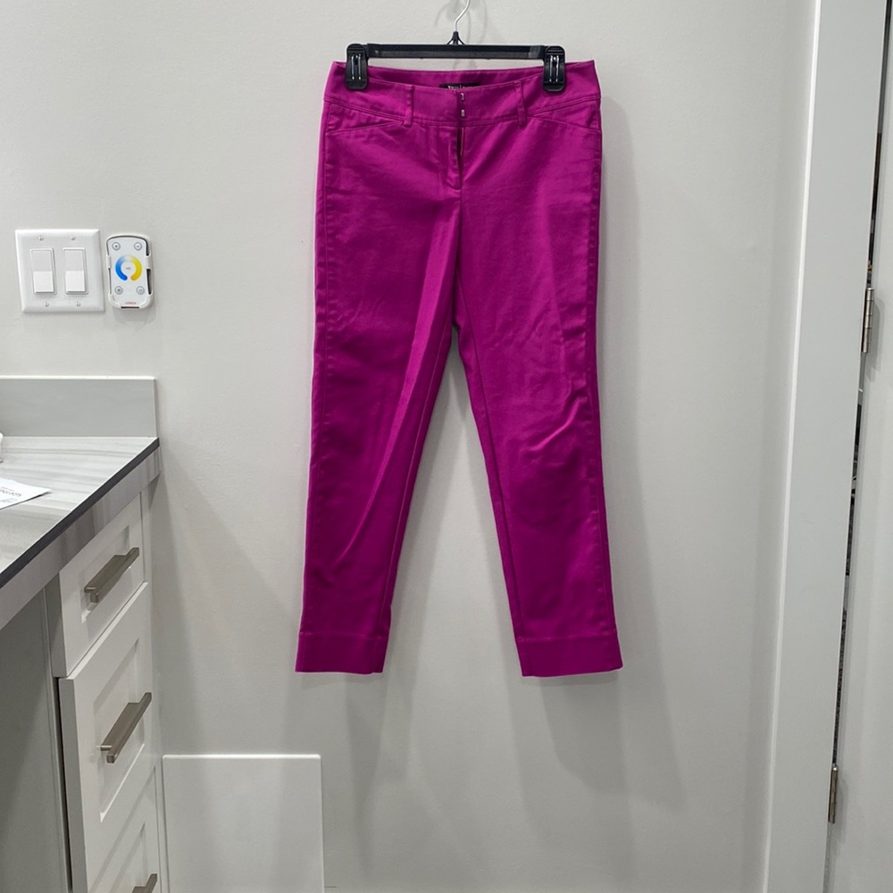 White House black Parker purplish slim ankle pants size 2R